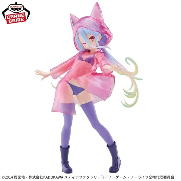 Mô Hình Anime -  Shiro - No Game No Life - Glittery raincoat Figure - Hàng chính hãng