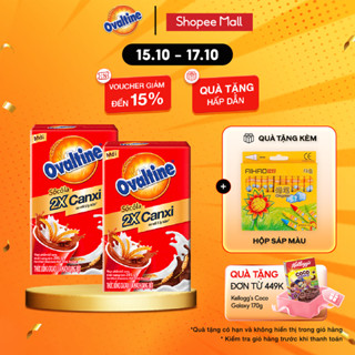 Combo 2 Hộp Thức Uống Cacao Lúa Mạch Dạng Bột Ovaltine 285G/Hộp