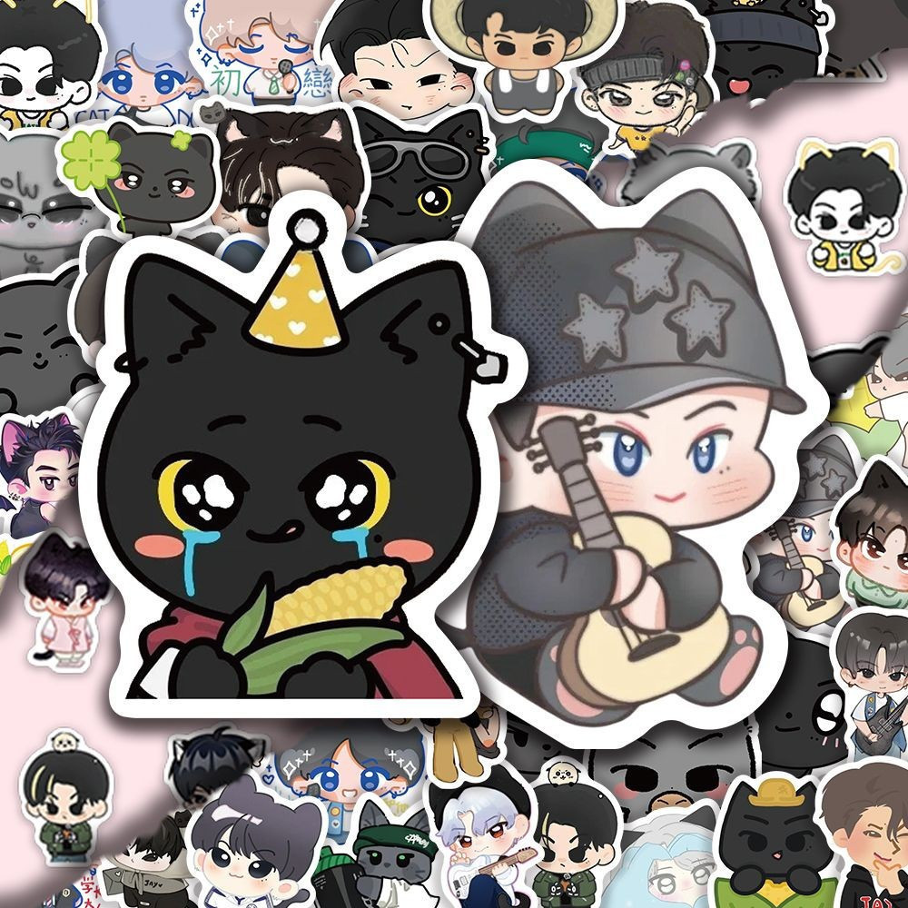 Spike 180 Miếng Q Phiên Bản Park Chongxing Dán ENHYPEN Cygnus JAY Hoạt Hình Dễ Thương Có Giới Hạn Th