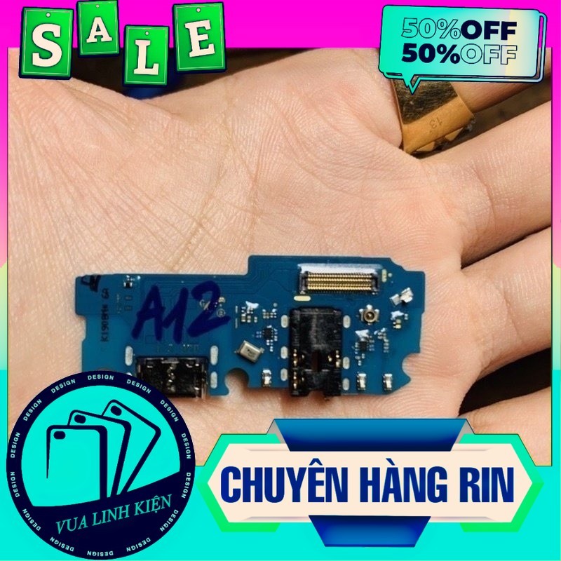Linh Kiện Samsung A12 / Camera trước sau,main sạc,loa ngoài,vân tay,nhựa đạy main,pin rin bóc máy A1