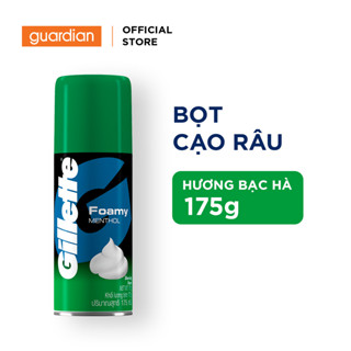  Bọt cạo râu Gillette Foamy Hương Bạc Hà - 175g 