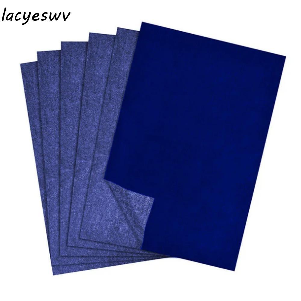 LACYESWV Carbonless Copy Paper, Tracing Paper Graphite Carbon Paper Reusable, Art Surfaces Copy Pape