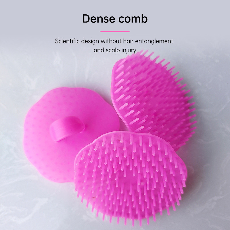 Sanwildly🌺Bàn chải gội đầu massage chải răng mềm