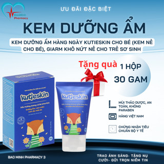  Kem dưỡng ẩm hàng ngày Kutieskin Cho Bé  Kem nẻ cho bé  Giarm Khô Nứt Nẻ Cho Trẻ Sơ Sinh 