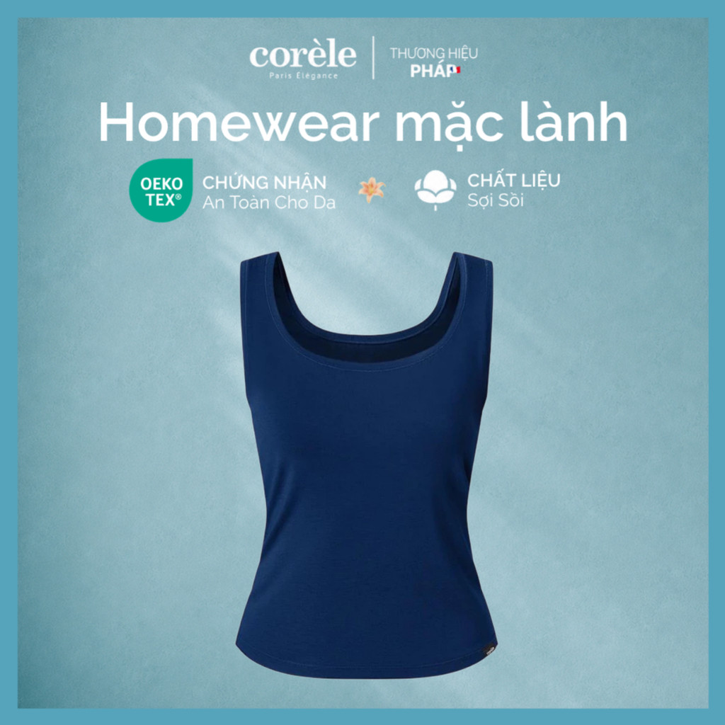 [Mặc Lành] Áo Tank-top nữ sợi sồi kháng khuẩn form ôm nhẹ phối sơ-mi/blazer, chuẩn TENCEL & OEKO-TEX