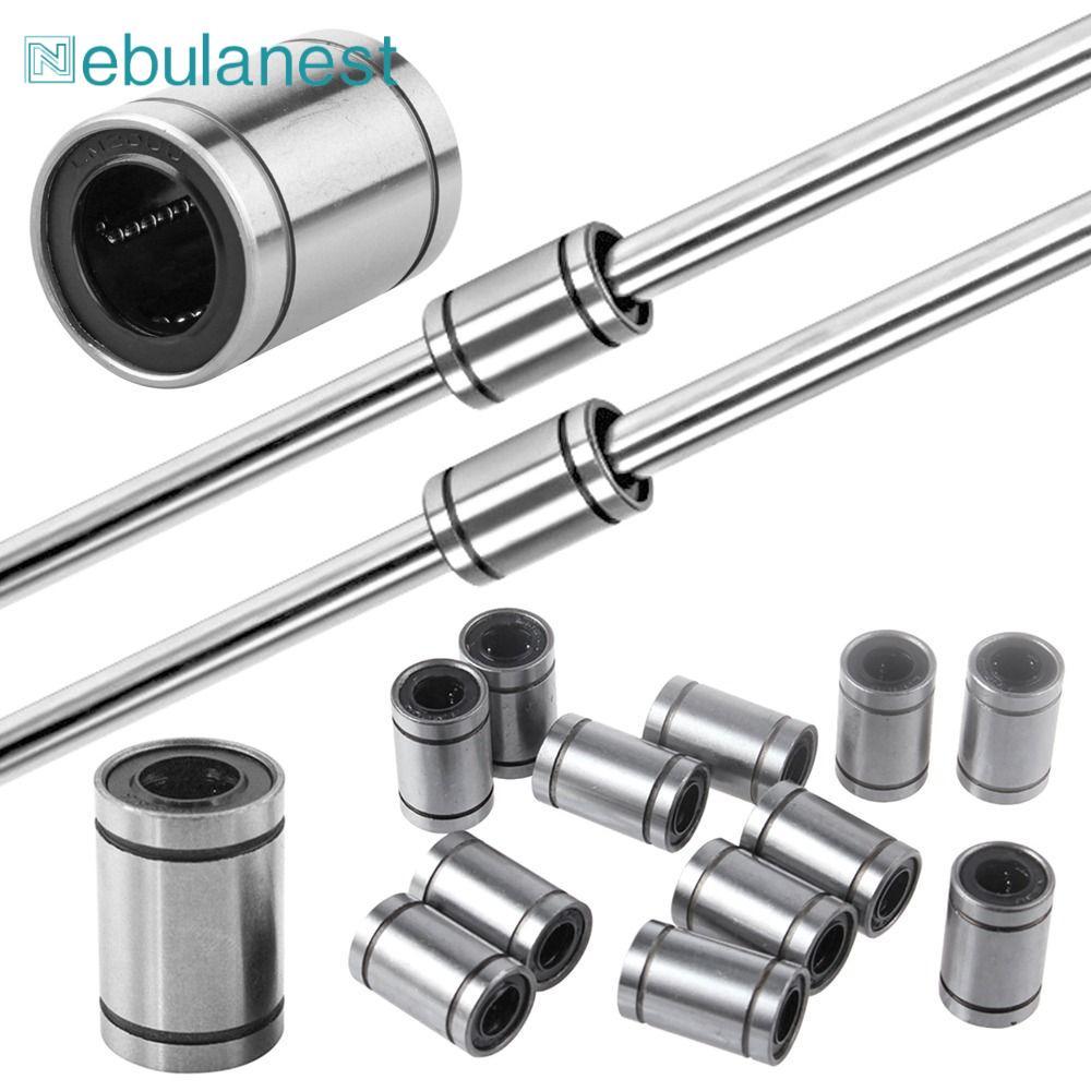 Thép ống lót NEBULANEST Bền cho máy in Thanh trục LM3UU LM4UU LM5U LM6UU