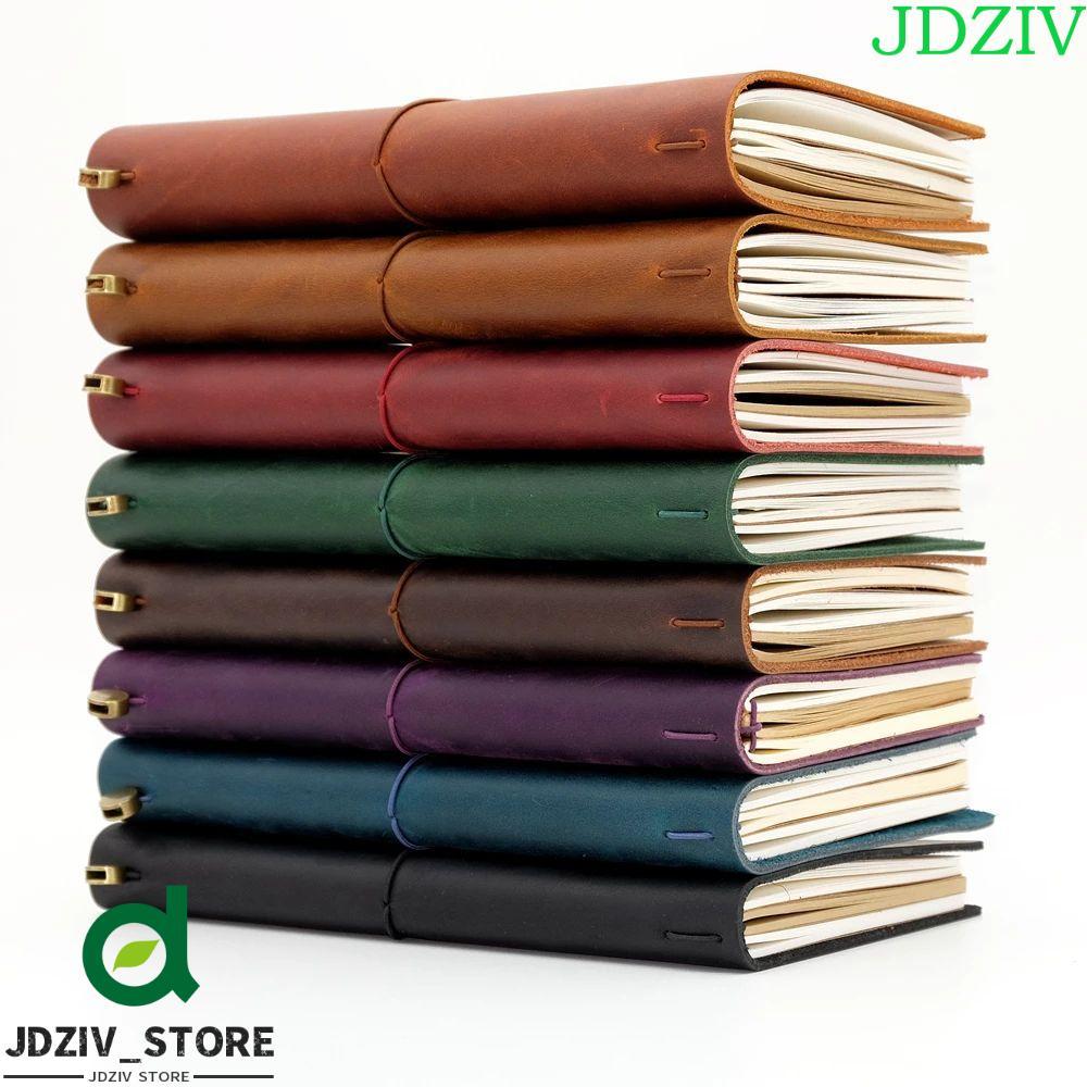 JXZIV Vintage Notebook Handmade Văn Phòng Phẩm Da Bò Sketchbook Văn Phòng Phẩm Planner Du Lịch Noteb