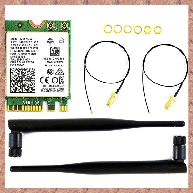 Mô-đun NIC không dây AC8265 chế độ kép Hỗ trợ WiFi 2.4GHz / 5GHz và Bluetooth 4.2 cho Nano Kit (R F 