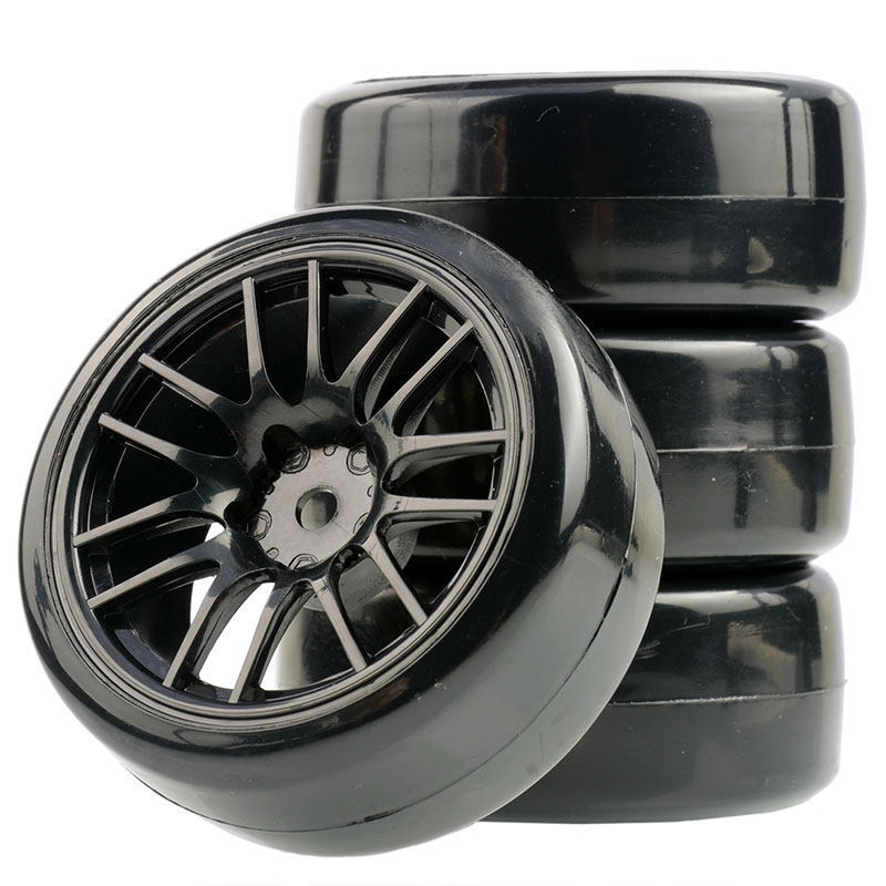 RC 1:10 Drift Car Hard Skin Tires 9062-6015 for HPI HSP Traxxas Sakura Tamiya Kyosho