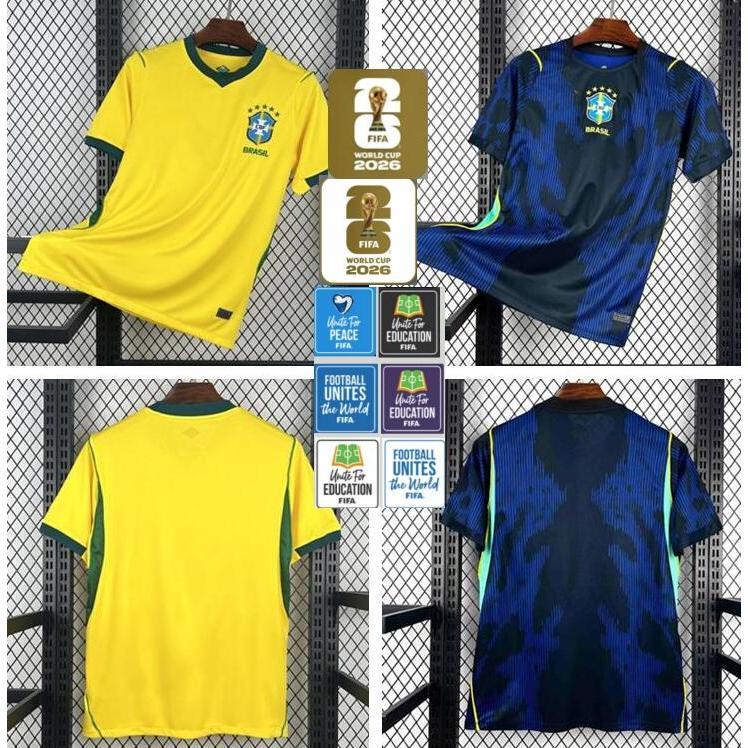 Fan Brazil Jersey 2026 Sân khách sân nhà 10 # NEYMAR Áo bóng đá Jersi