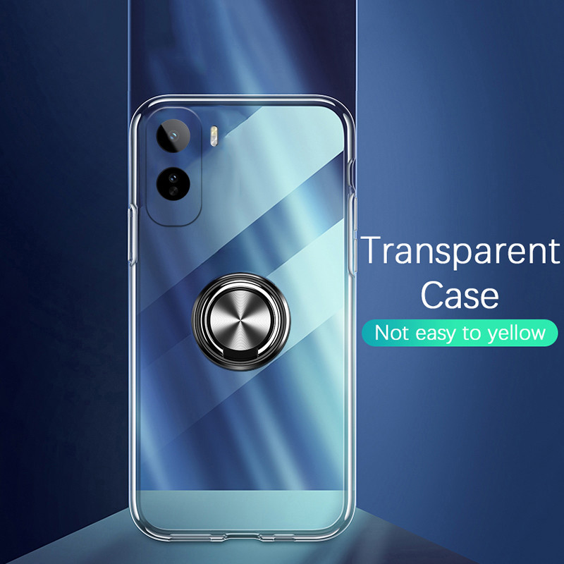 Ốp điện thoại Vivo Y500 Mềm Trong Suốt Ô Tô Adsorb Siêu Mỏng Giá Đỡ Vòng Ốp Lưng Vivo Y500