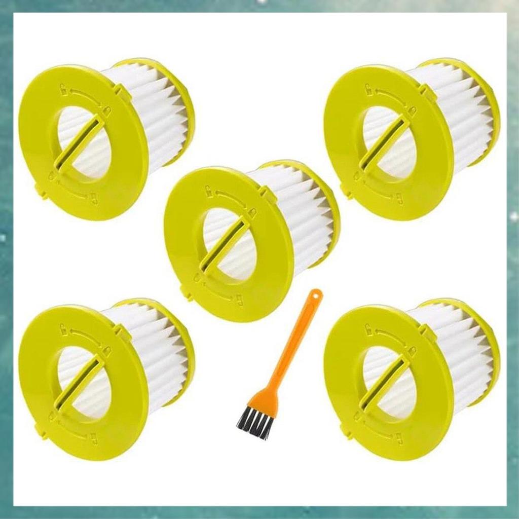 [uhktyltui.vn] 5 Bộ Lọc Có Thể Giặt Thay Thế Cho Máy Hút Tay Hiệu Quả 18V PCL704K, PCL705K, PCL705B,