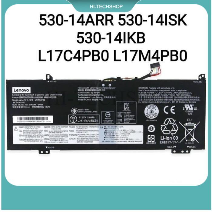 ⭐[ZIN] Pin Lenovo 530-14ARR 530-14IKB 530S-14IKB 530-15IKB FLEX 6-14IKB FLEX 6-14RUI L17C4PB0 L17M4P