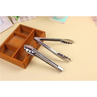 Kẹp gắp đá , đồ ăn inox G2