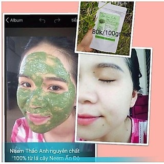 100gr Bột Lá Neem Ấn Độ Handmade