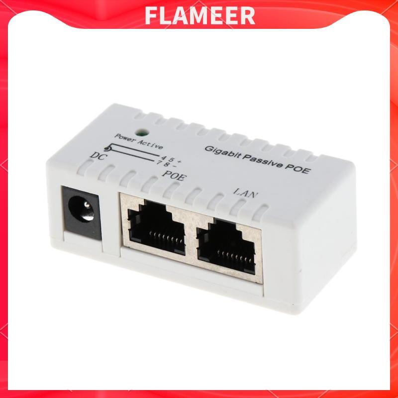 Gigabit Power over Ethernet PoE Injector DC 12V-52V cho Camera IP Điện thoại Voi