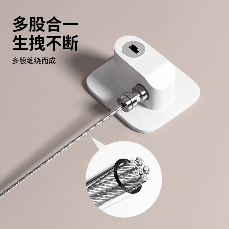 Preferred#No-drill refrigerator lock, security lock, anti-theft window lock, drawer lock, cabinet lo