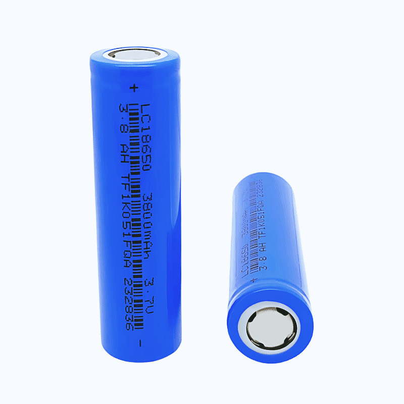 Đầu phẳng 18650 Pin Lithium Đèn Pin Lithium Pin 3.7V Đèn Ánh Sáng Mạnh 18650 Lithium Sạc