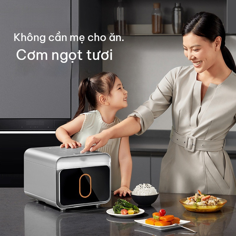 Home Smart Real Titanium 0 Coated Micro Pressure Nồi cơm điện - Rice Cooker