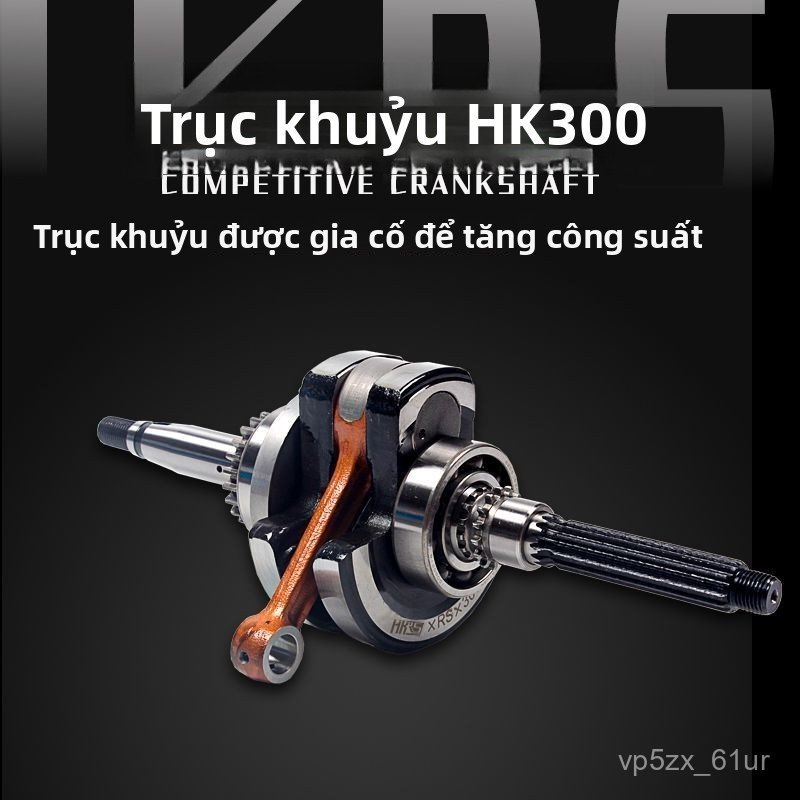 Trục khuỷu độ dòn đúc Yamas búa 300 13 15P cho xe Yamha Jog RSZ Cuxi 100, bán chạy giao nhanh