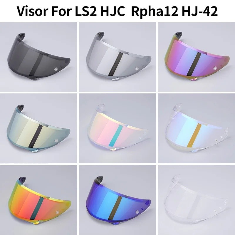 Tấm Che Cho HJC Rpha12 HJ-42 Mũ Bảo Hiểm Thay Thế CHỐNG-UV Ống Kính Cascos Moto RPHA 12 HJ42 Mũ Vise