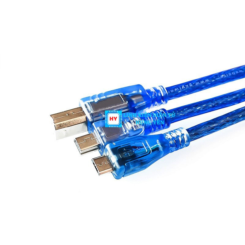 Cáp Nạp Arduino Mini USB Type-B Type-C Cho Arduino Mega Nano NodeMCU
