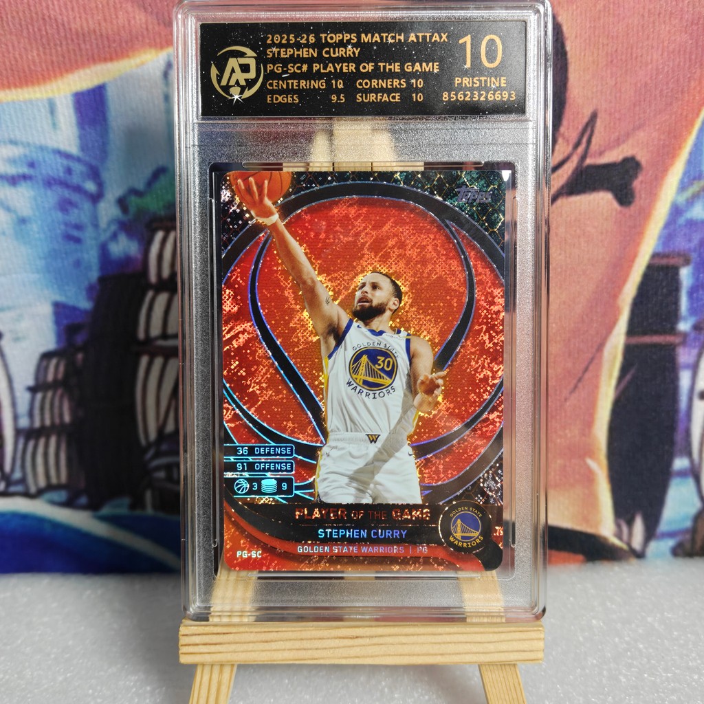 Curry Irving Alexander Edwards Corning Antatum TOPPS Game Star Card