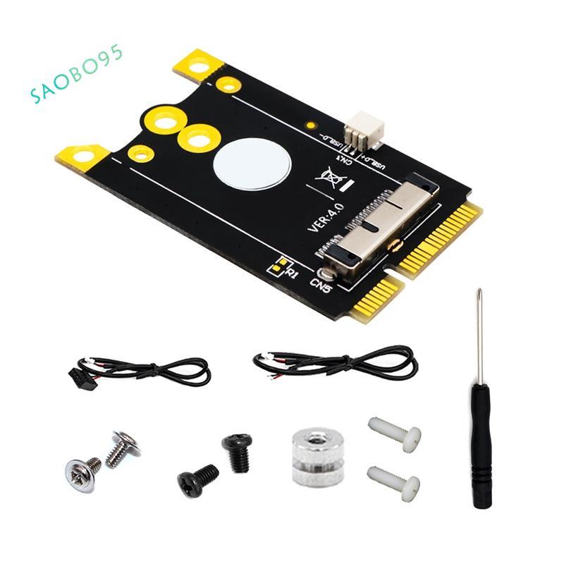 Phiên Bản Nâng Cấp Mini PCIe (MPCIe) Bộ Chuyển Đổi Bảng 12 + 6 Chân Thẻ WiFi Sang Mini PCI-E Cho Bro