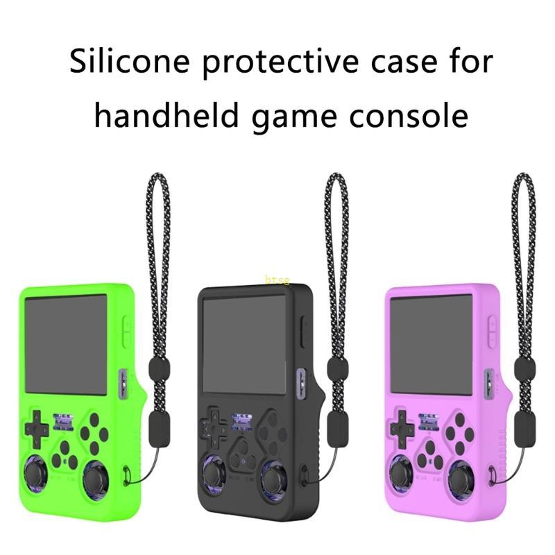 Btsg Vỏ silicon cho máy chơi Game R36S Vỏ bọc da Phụ kiện chơi Game