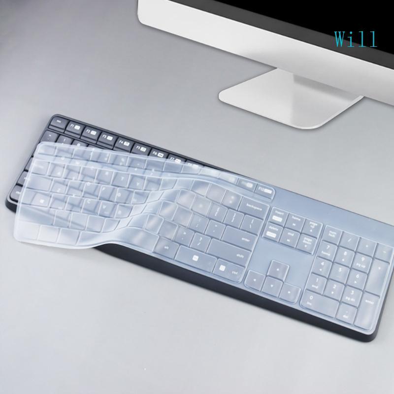 Bàn phím silicon để bàn mỏng sẽ bảo vệ da cho K235 K375 MK235 MK315