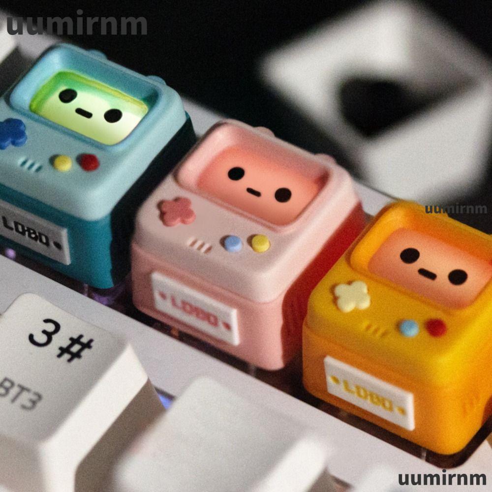 UUMIR Game Consoler-Shpaed Keycaps, Artisan Craft Resin Bàn phím cơ Keycap, Keycaps Artisan thủ công