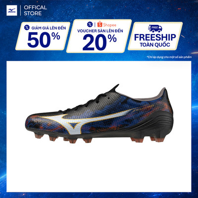 Giày Bóng Đá UNISEX Mizuno MIZUNO α III JAPAN - Đen Xanh  - P1GA266001