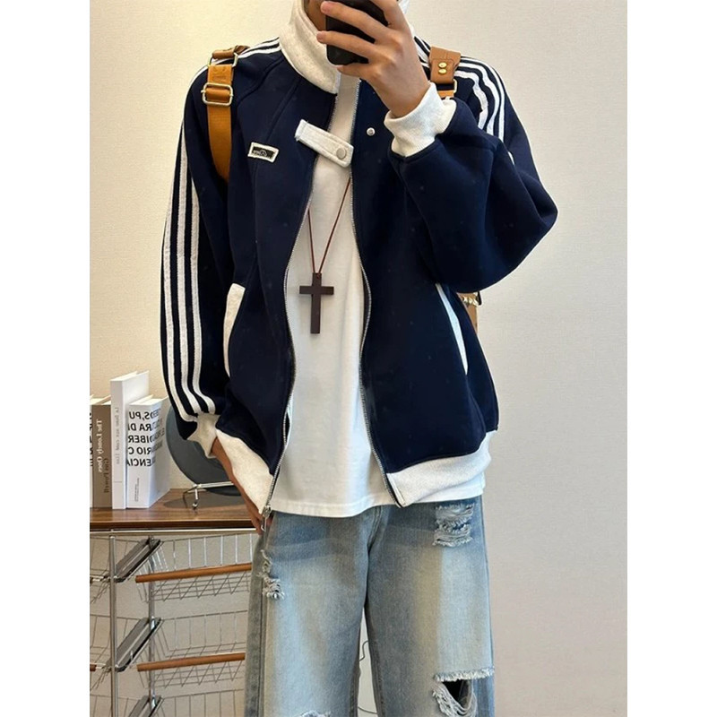 Net Image Chất lượng chính hãng 96010 Trắng Xám Xanh hải quân 35 Yuan M đến 3XL