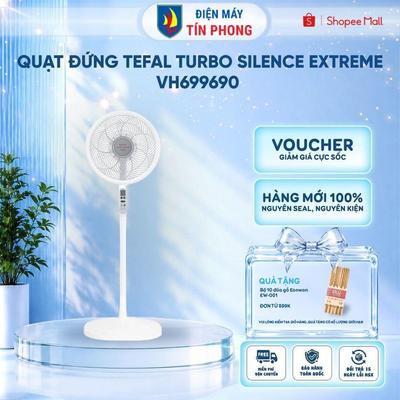 Quạt đứng Tefal Turbo Silence Extreme VH699690 60W | Động cơ inverter - Bảo Hành 24 Tháng