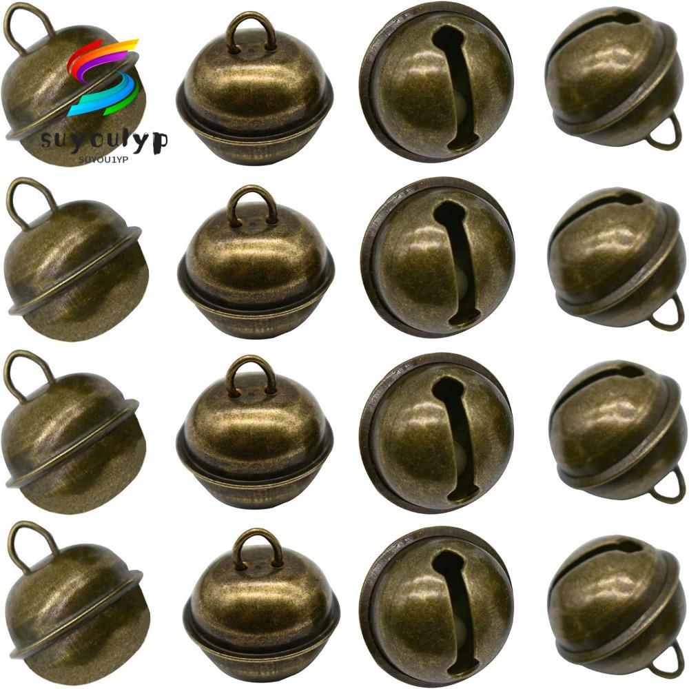 SUYOUMY 20 Cái Chuông Jingle Thép 22mm, Chuông Nhỏ Chuông Jingle Lớn Cho Giáng Sinh