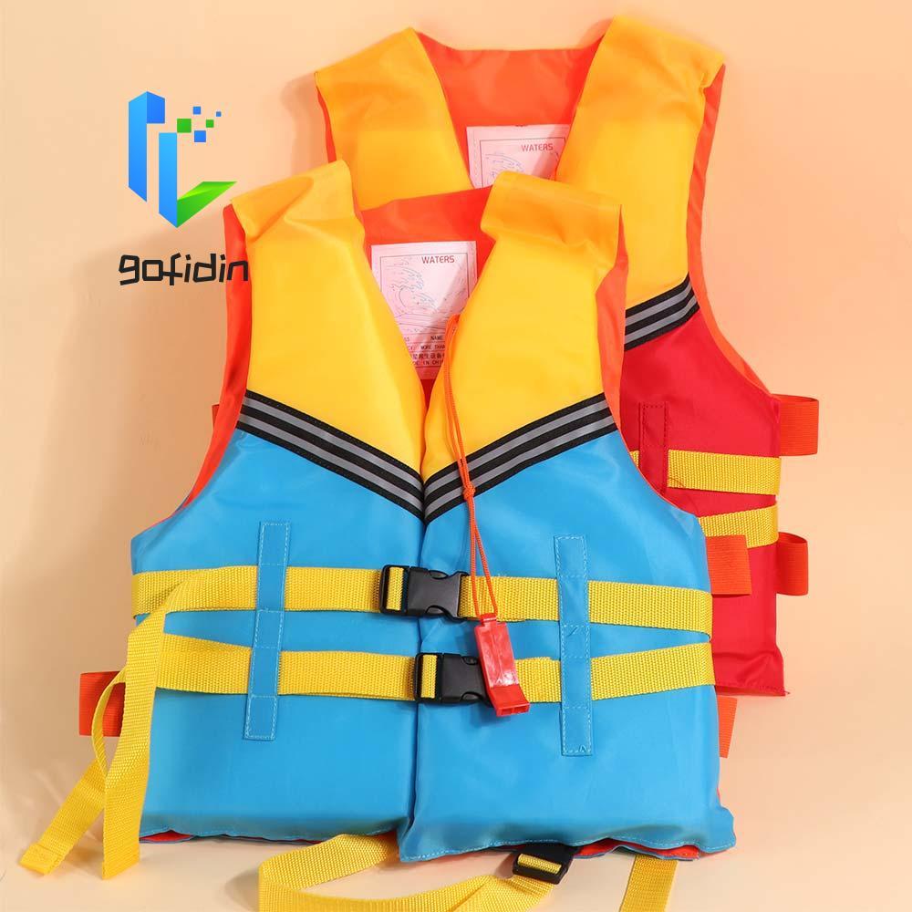 GOFIDIN Áo khoác phao GOFIDIN, Áo vest an toàn hàng hải nổi lớn di động, Bộ đồ sinh tồn Dây đeo có t
