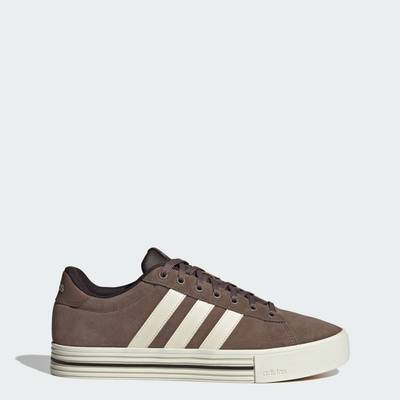 adidas Phong cách sống Giày Daily 4.0 Unisex nâu IH1591
