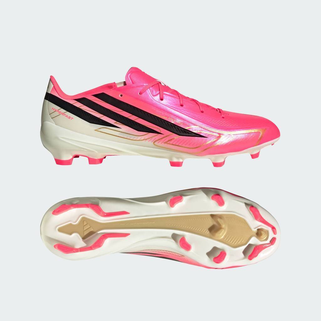 adidas Bóng đá Giày Đá Bóng Firm Ground F50 Hyperfast League Unisex Hồng IH9346
