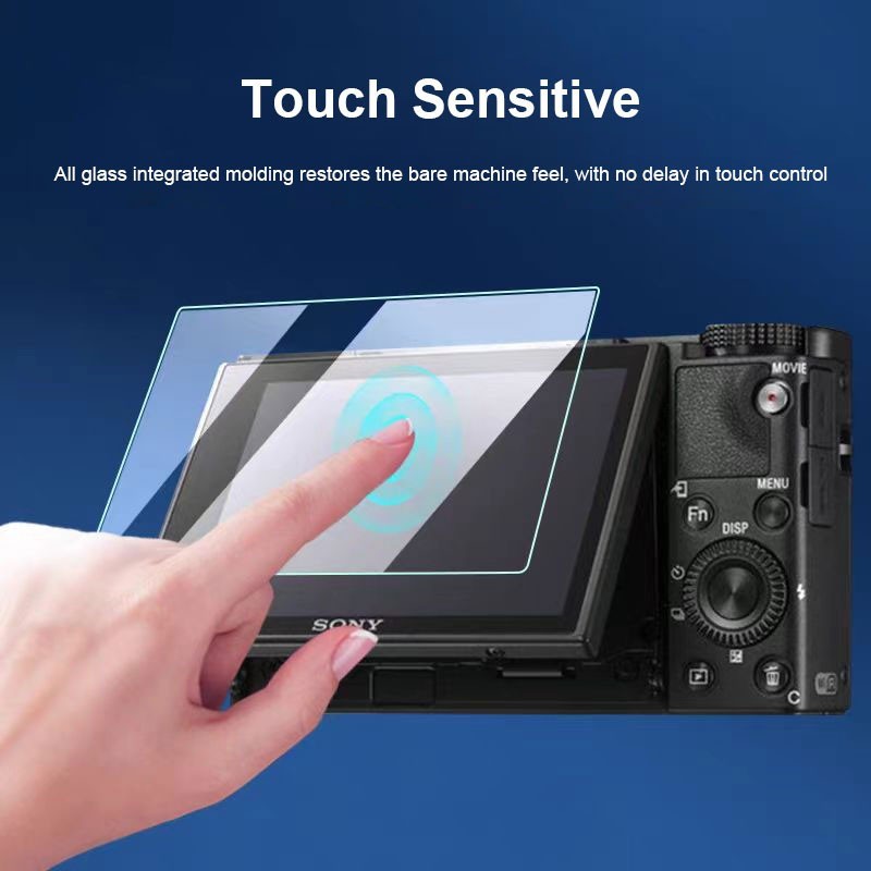1 / 2 / 3 Miếng Dán Bảo Vệ Màn Hình Kính Cường Lực Cho Sony HX200 HX30 HX300 HX350 HX400 HX50 HX60 H