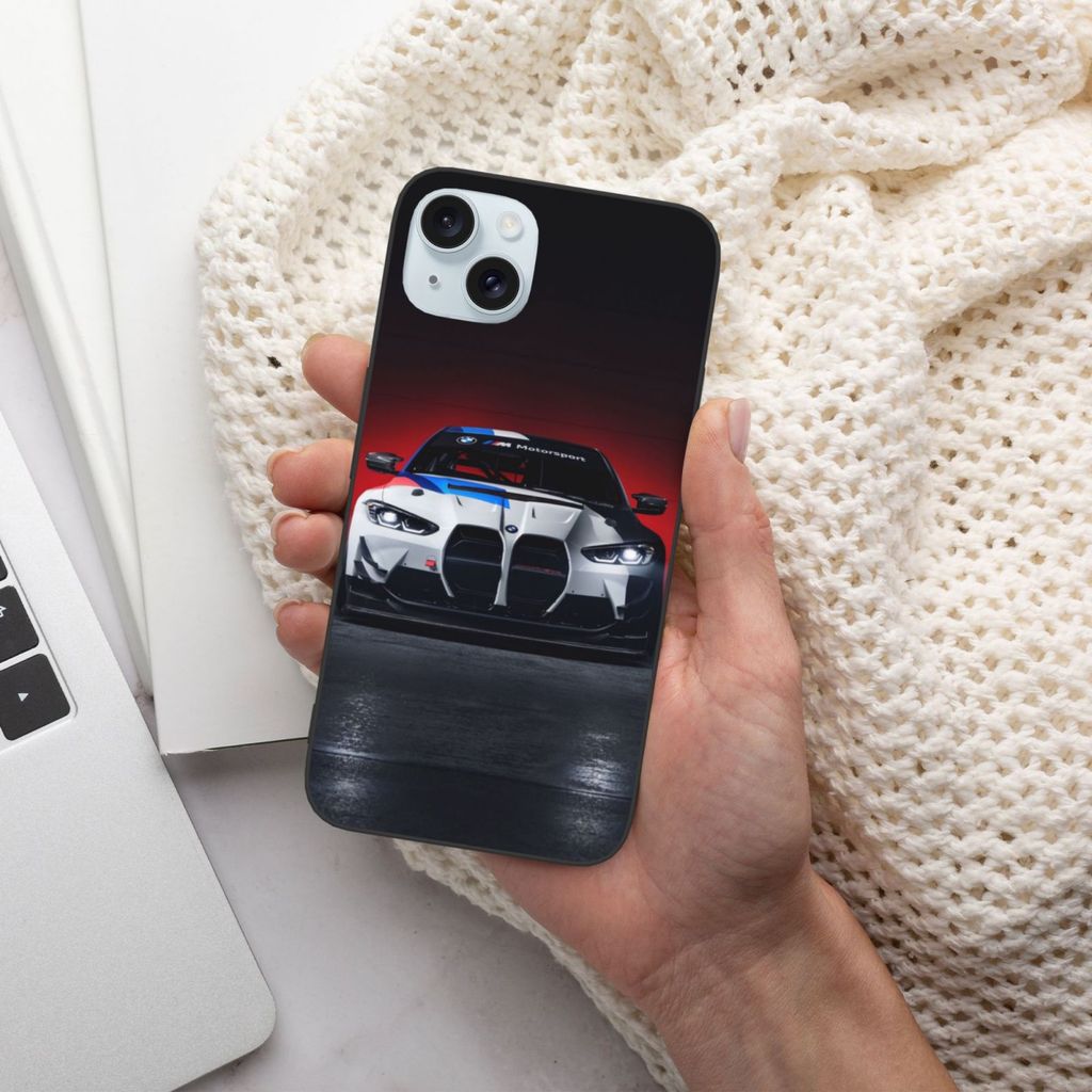 Ốp điện thoại chống rơi phong cách mới BMW M4 GT4 cho IPhone 17 Pro Max 16 Pro 15 Pro