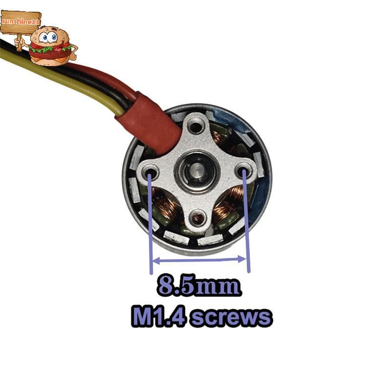 Mặt trời 1104 4300KV Động cơ không chổi than 1-2S Kích thước nhỏ gọn cho Tiny FPV Racing Mini Quadco