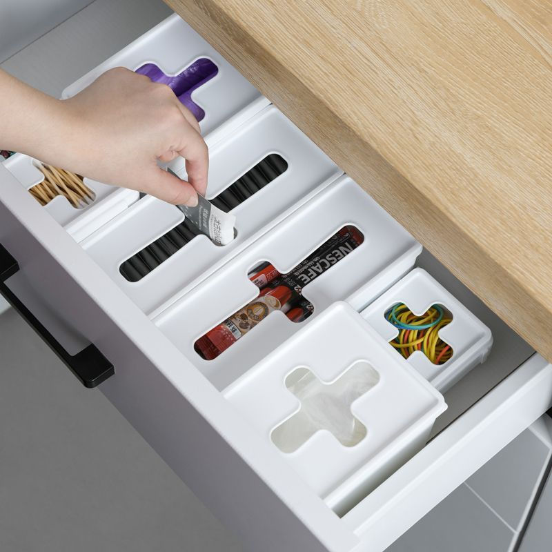 Combinable box12y New storage classification drawer, Japanese-style simple storage box, visible orga