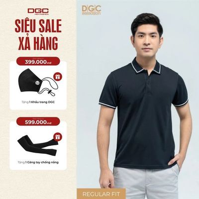 Áo Polo Nam Ngắn Tay DGC Phong Cách Thanh Lịch Và Hiện Đại - SAPBC15M