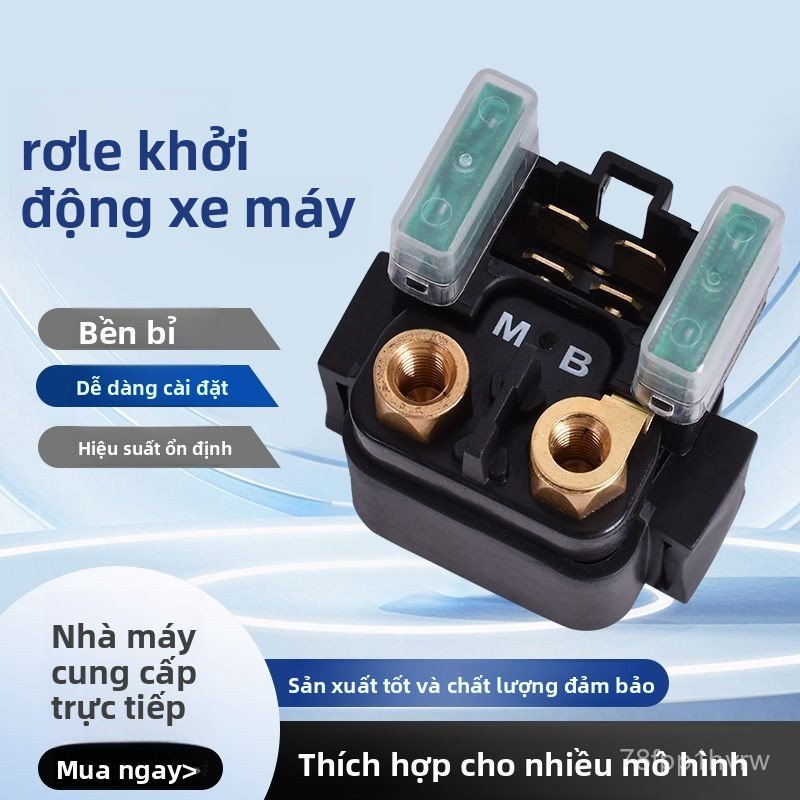 Rơ le đề cho xe máy Yamaha FZ400/FZS600/FJR1300 linh kiện chính hãng