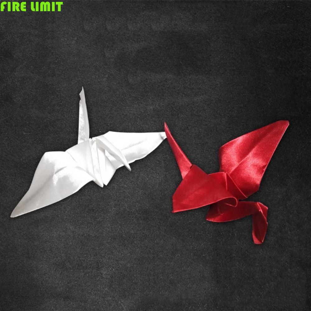 FIRE LIMIT Magic Trick Paper Crane, Stage Illusion Gimmick Phụ kiện Origami Crane Magic, Bar Party F