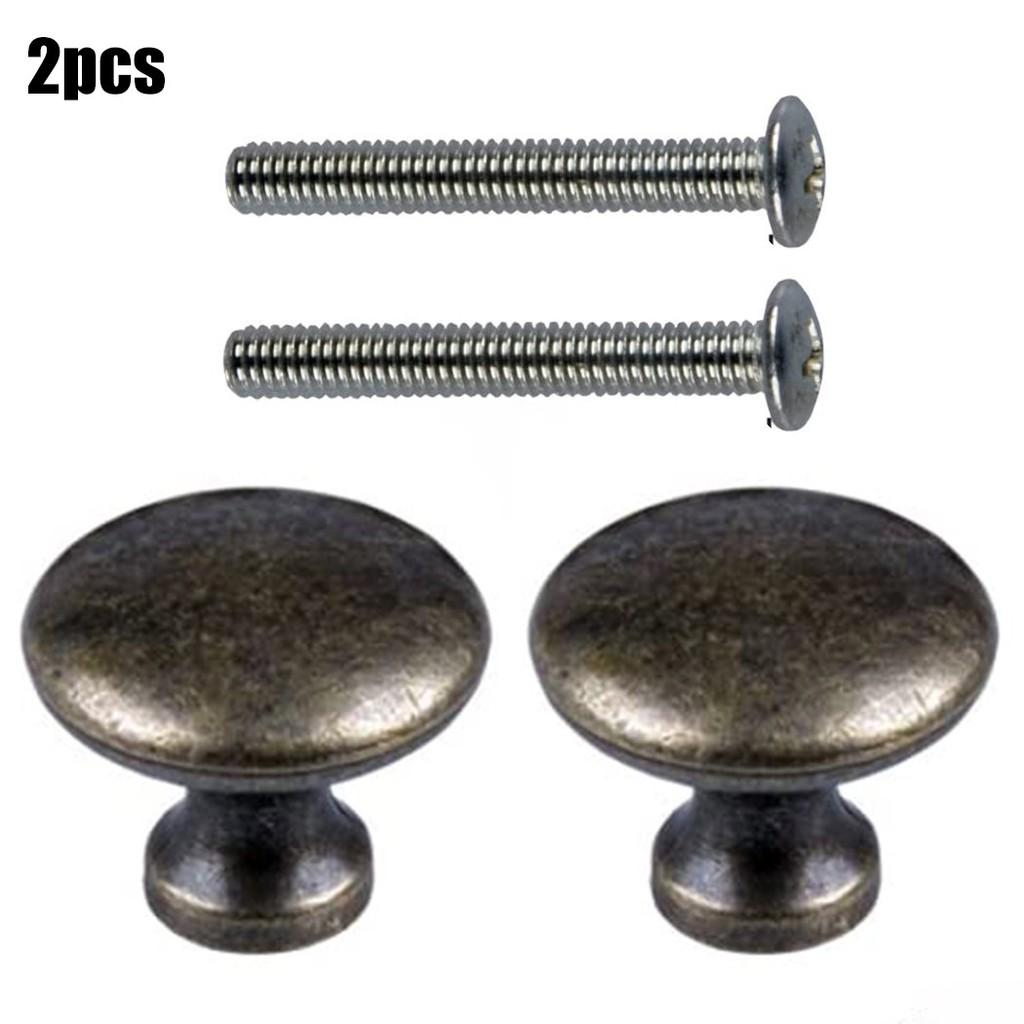 [DOLLDOLL-VN]Drawer Knobs Antique Bronze Cabinet Knobs Door Handles Drawer Pull Zinc Alloy
