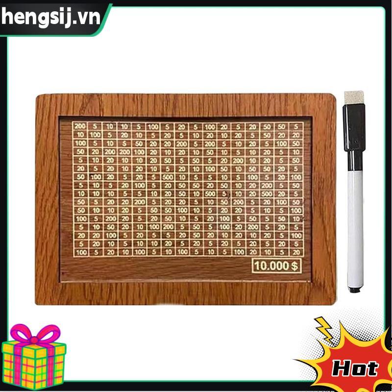 Hộp đựng tiền có quầy Hộp tiết kiệm bằng gỗ, Hộp tiết kiệm tiền mặt, Hộp đựng tiền xu Heo đất, Hộp đ
