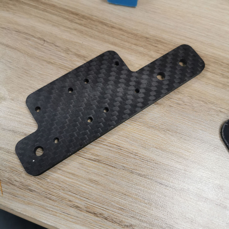Máy in 3D Rat rig V-minion Tấm cố định sợi Carbon trục Z kép MGN12H
