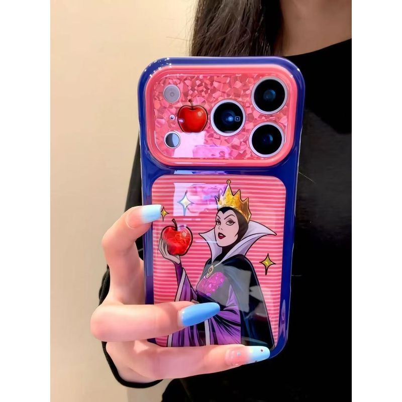 Ốp Điện Thoại Evil Queen Thích Hợp Cho iPhone 17 16 15 14 13 12 11 Pro Max Plus Chống Sốc
