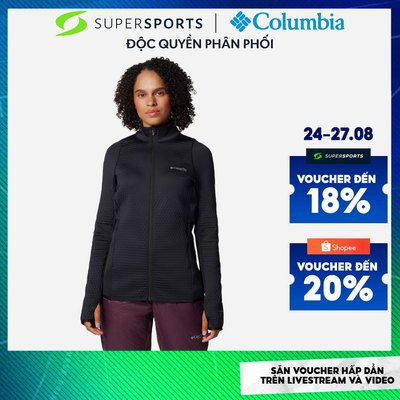 Áo Khoác Nữ Columbia Triple Canyon™ Grid Fleece Fz - Đen - 2085192010 (Size Châu Á) ADS14